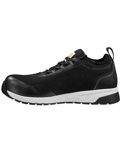 Image #3 - Carhartt Men's Force Work Shoes - Nano Composite Toe, Black/white, hi-res