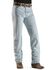 Image #2 - Wrangler Men's 13MWZ Jeans Cowboy Cut Original Fit Prewashed Jeans, Bleach Indigo, hi-res