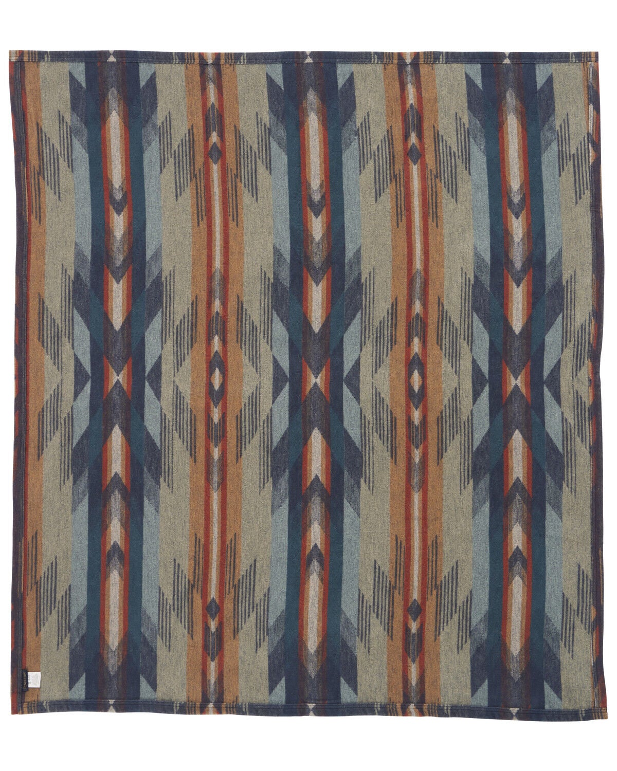 Image #2 - Pendleton Wyeth Falls Denim Linen Throw Gift Pack - 2 Piece, Multi, hi-res