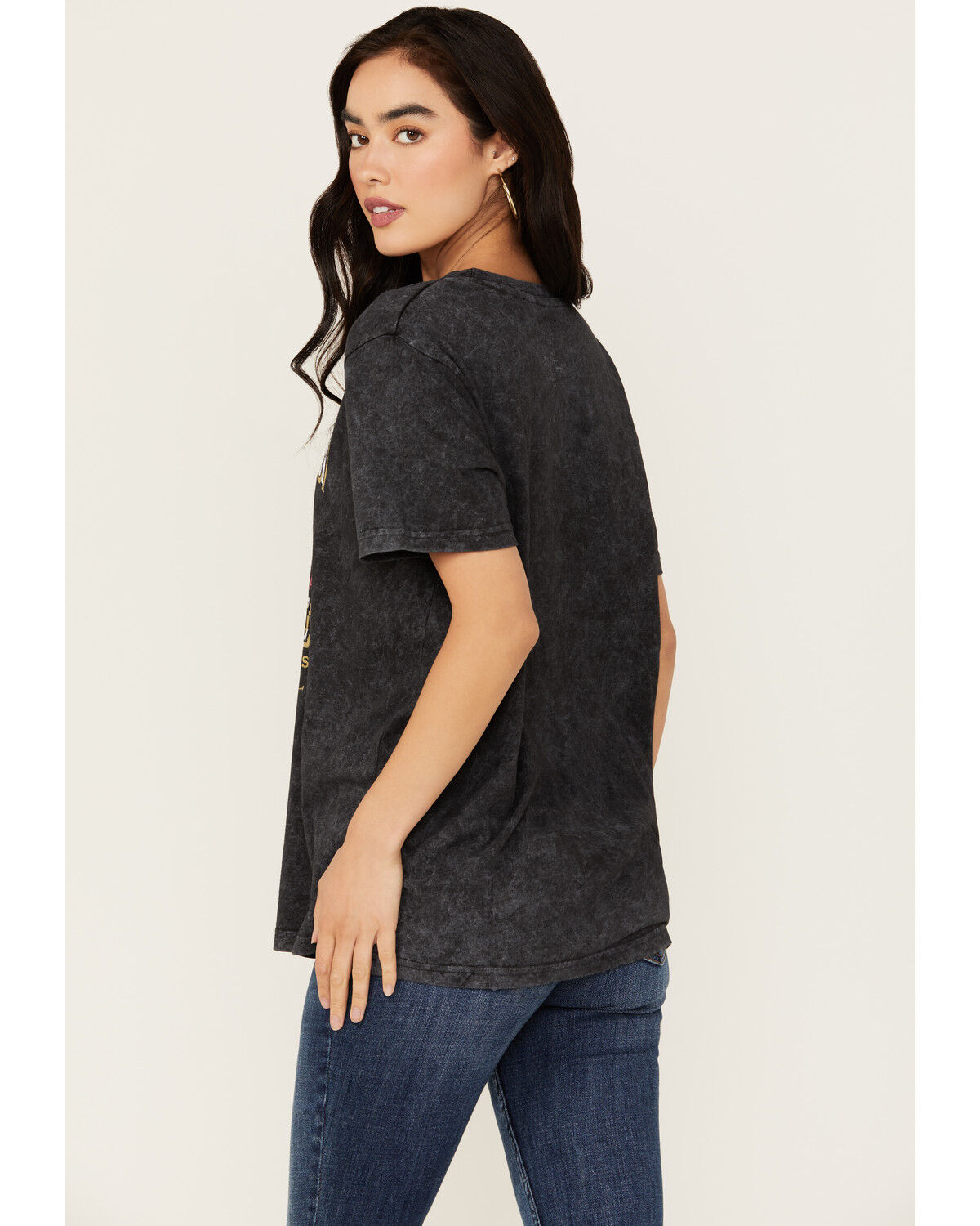 Image #4 - Jack Daniels Women's Sour Mash Short Sleeve Graphic Tee, Black, hi-res