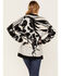 Image #4 - Idyllwind Women's Alice Floral Abstract Cardigan, Grey, hi-res