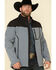 Cody James Core Men's Cascade Colorblock Zip-Front Softshell Jacket , Blue, hi-res