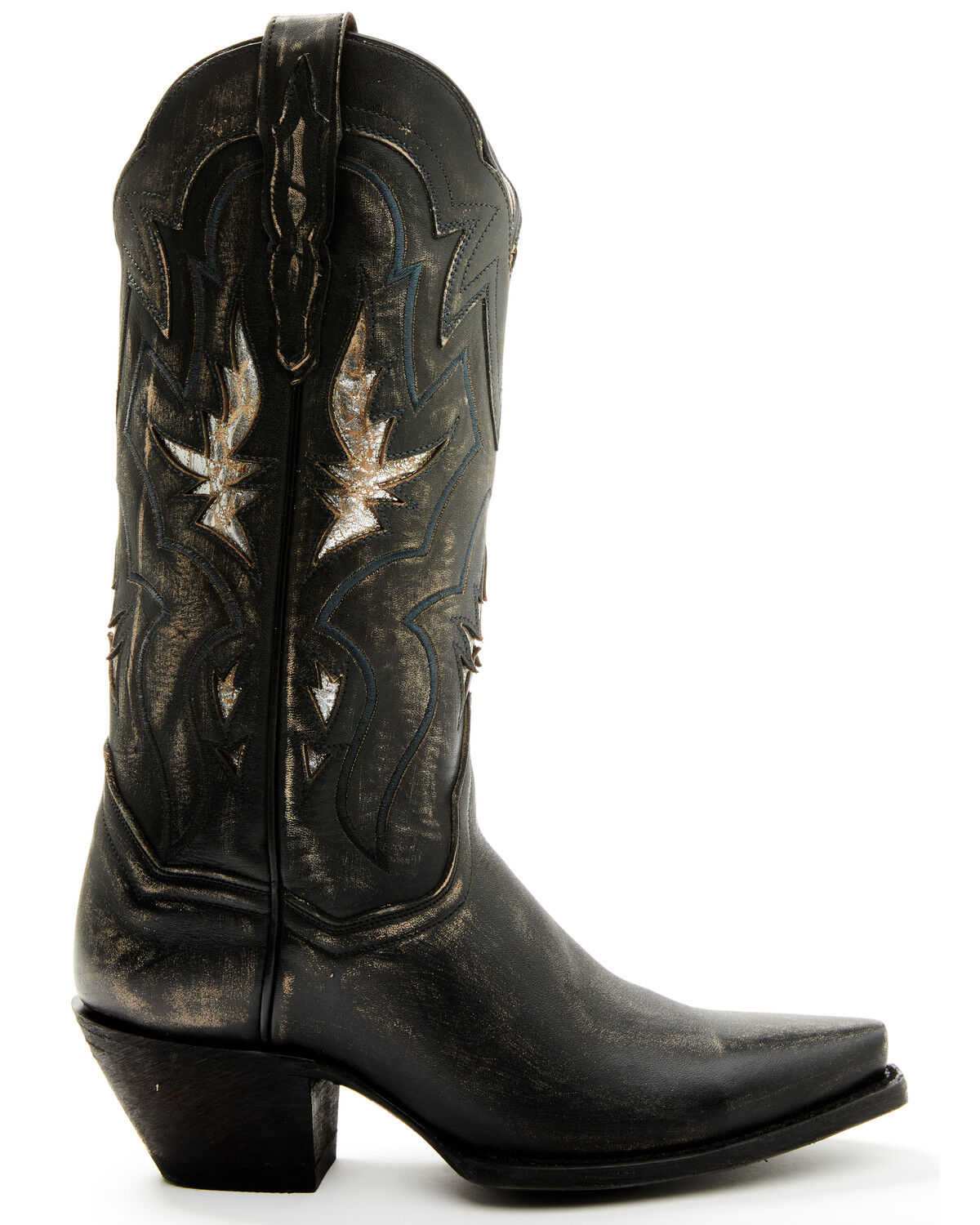 Image #2 - Dan Post Women's Strut Inlay Western Boots - Snip Toe, , hi-res