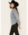Image #2 - Veveret Women's Embellished Denim Jacket, , hi-res