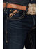 Image #2 - Ariat Men's Boot Barn Exclusive M4 Gunner Dark Wash Relaxed Boot Stretch Denim Jeans - Big, Dark Wash, hi-res