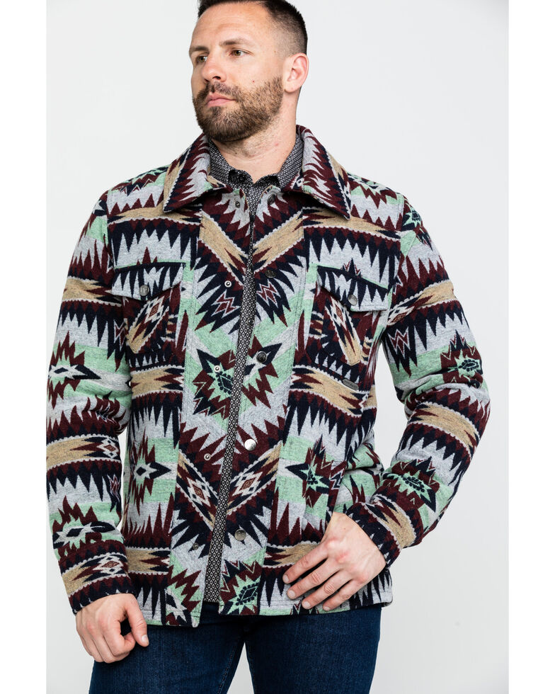 Powder River Outfitters Men S Aztec Commander Wool Jacket