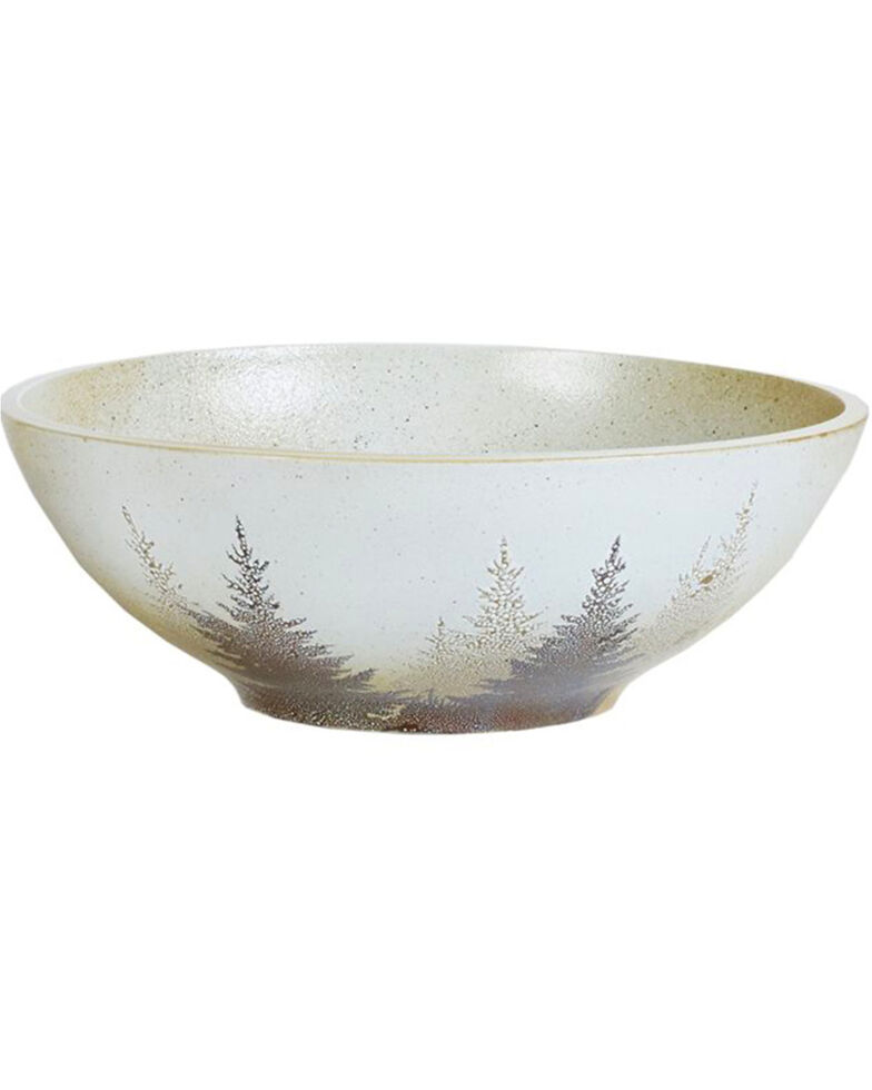 HiEnd Accents Clearwater Pines Serving Bowl, Brown, hi-res