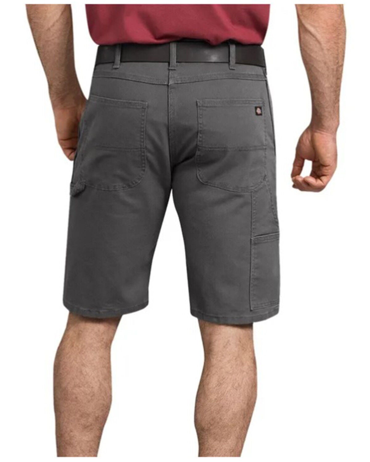Image #2 - Dickies Men's Tough Max Duck 11" Carpenter Work Shorts, Slate, hi-res