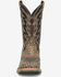 Image #2 - Double H Men's Becknell Performance Western Boots - Broad Square Toe, Brown, hi-res