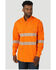 Image #1 - Wrangler Men's FR High Visibility Work Shirt, Orange, hi-res
