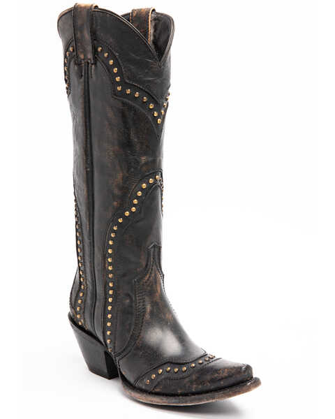 Idyllwind Women's Rite A Way Western Boots - Snip Toe, Black, hi-res