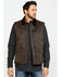 Image #1 - Cripple Creek Men's Enzyme Washed Cotton Concealed Carry Vest, Dark Brown, hi-res