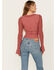 Image #4 - Free People Women's Cuffing Season Top, Pink, hi-res