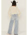 Image #3 - Miss Me Women's Light Wash High Rise Super Wide Stretch Denim Jeans, Light Wash, hi-res