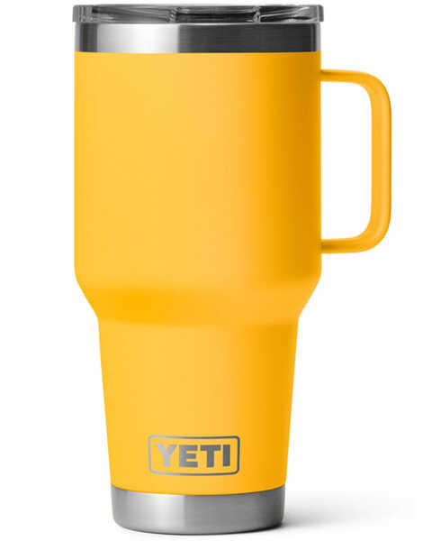 Yeti Rambler 30 oz Stronghold Lid Travel Mug - Alpine Yellow, Yellow, hi-res