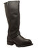 Image #1 - Ad Tec Men's Engineer Biker Boots - Round Toe, Black, hi-res