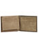 Justin Men's Card Case Wallet, Brown, hi-res