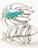 Image #2 - Lainey Wilson Women's Pav&eacute; Stone Feather Cuff, Silver, hi-res
