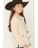Image #2 - Shyanne Girls' Lilbet Quilted Snap Jacket, Khaki, hi-res