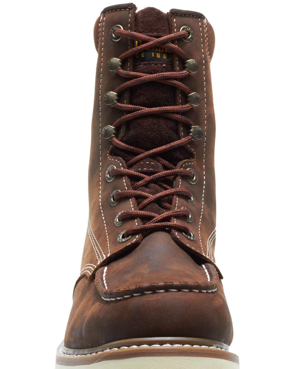 Image #5 - Wolverine Men's Loader Work Boots - Soft Toe, Brown, hi-res