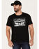 Image #1 - Levi's Men's Two Horse Graphic Short Sleeve T-Shirt, Black, hi-res