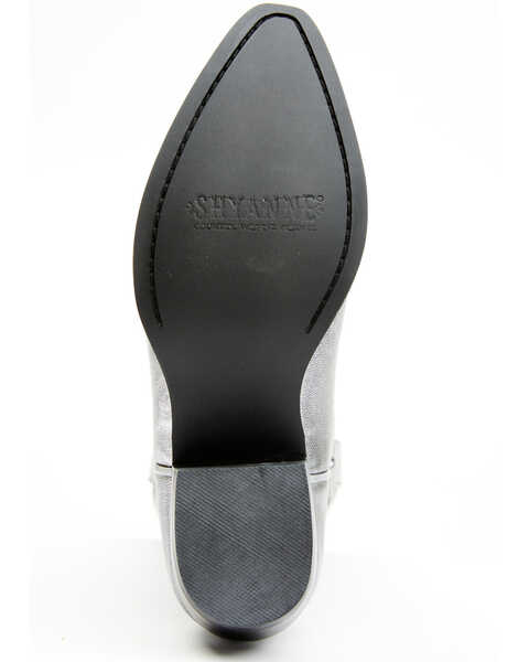 Image #7 - Shyanne Women's Encore Western Boots - Snip Toe, Silver, hi-res