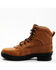 Roper Women's Crossrider Lace-Up HorseShoes - Round Toe, Brown, hi-res