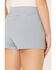 Image #3 - Wrangler Women's Trail Run Shorts, Light Blue, hi-res