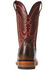 Image #3 - Ariat Men's Parada Tek Leather Western Boot - Broad Square Toe , Brown, hi-res
