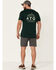 Image #3 - ATG by Wrangler Men's All-Terrain Asymmetrical Cargo Shorts - Big, Grey, hi-res