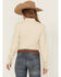 Image #4 - Shyanne Women's Striped Long Sleeve Button-Down Stretch Western Shirt, Sand, hi-res