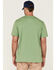 Image #4 - Hawx Men's Loden Logo Flag Graphic Work T-Shirt, Loden, hi-res