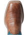 Ariat Men's Valor Western Boots - Broad Square Toe, Brown, hi-res