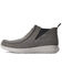 Image #2 - Ariat Men's Hilo Midway Slip-On Casual Shoes - Moc Toe , Grey, hi-res