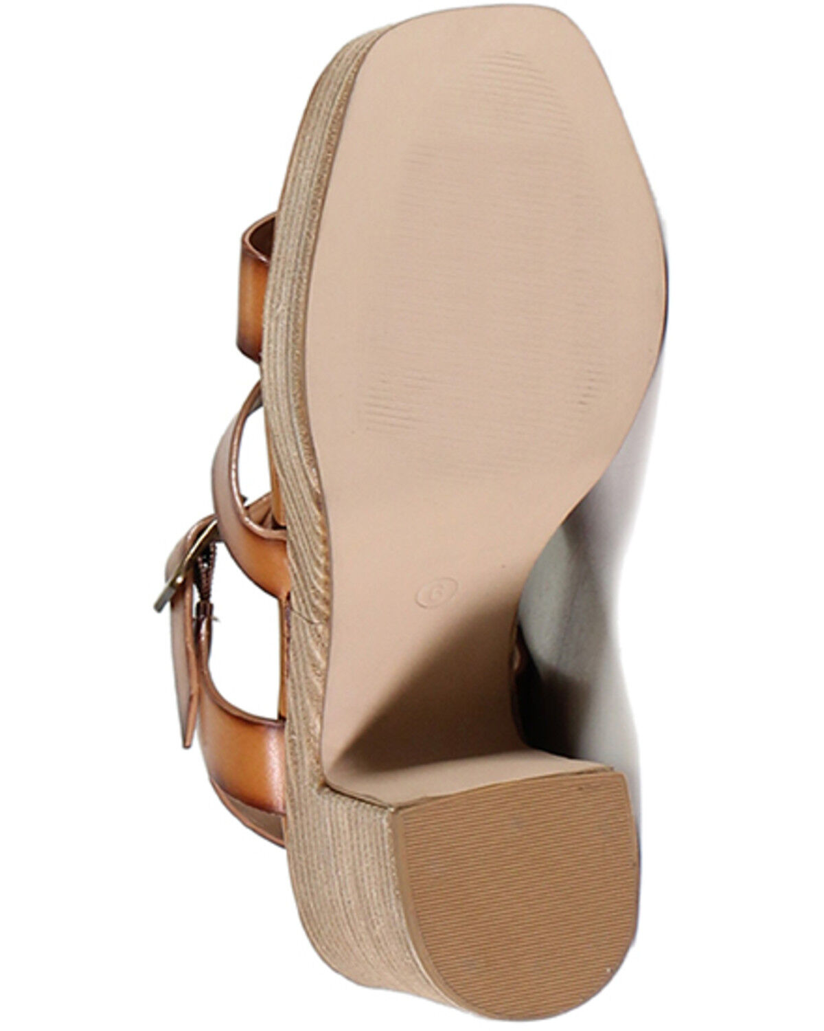 Image #7 - Diba True Women's Angel Food Platform Heel Sandals, Cognac, hi-res