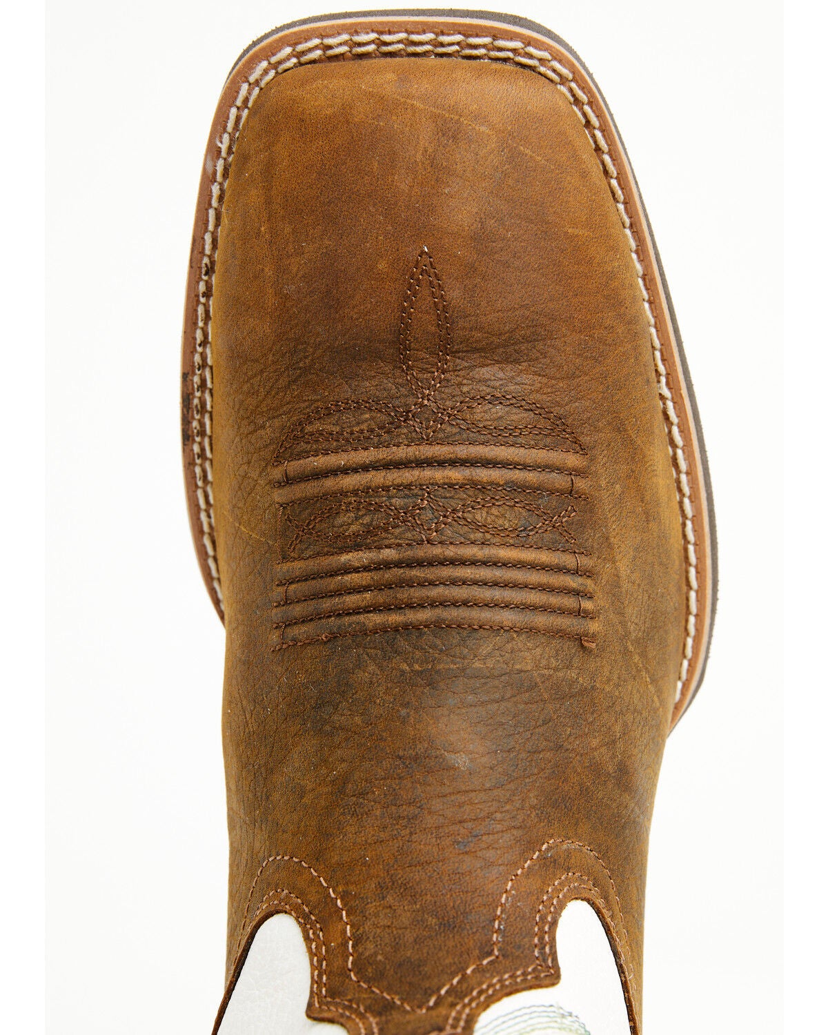 Image #6 - Ariat Men's Ricochet Performance Western Boots - Broad Square Toe, Brown, hi-res