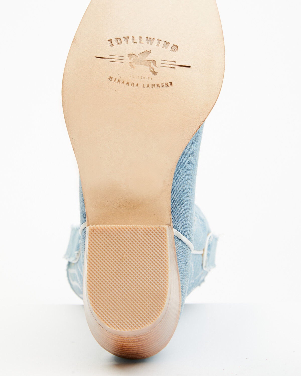Image #7 - Idyllwind Women's Aces Denim Deux Western Boots - Round Toe, Blue, hi-res