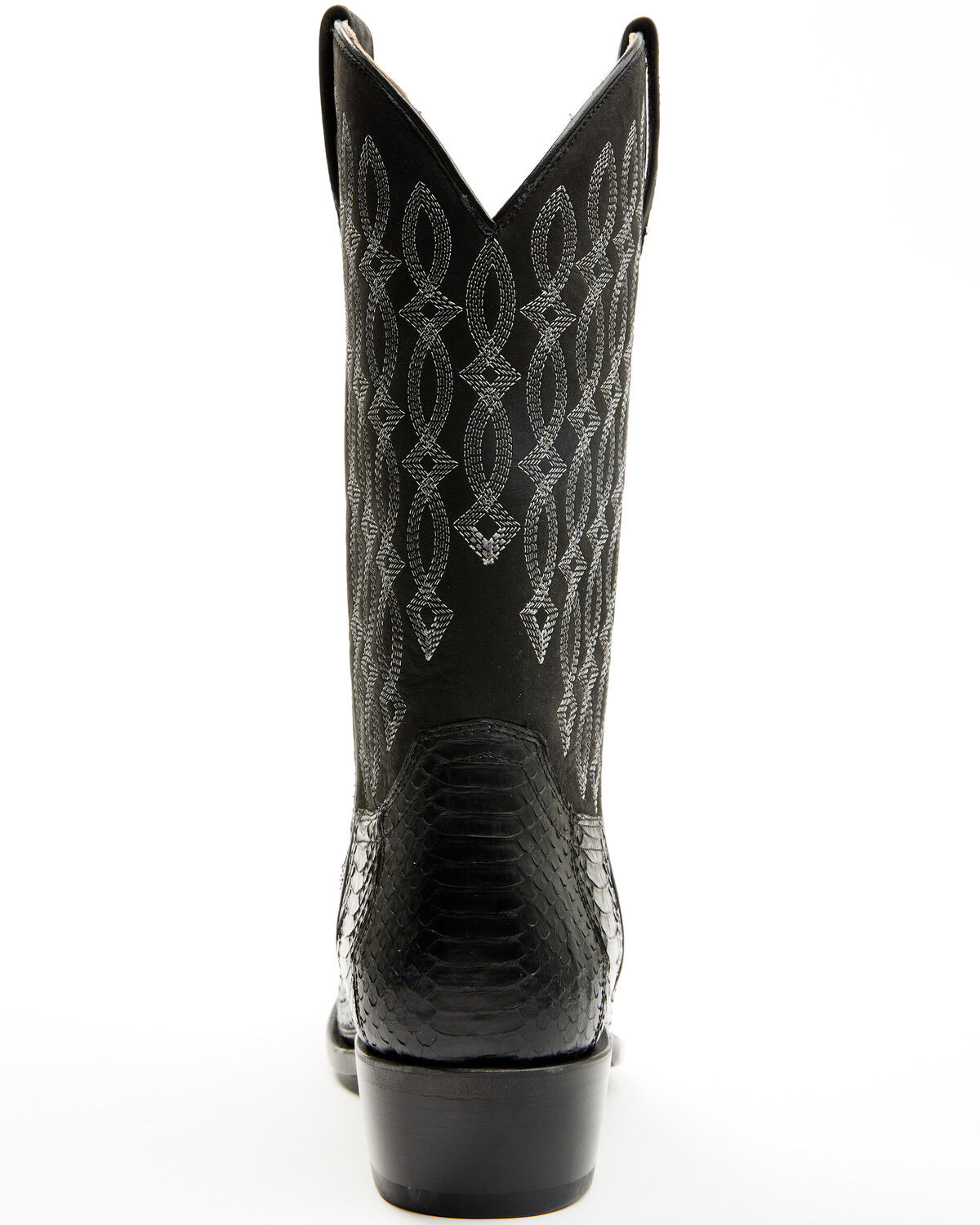 Image #5 - Cody James Men's Exotic Snake Western Boots - Round Toe, Black, hi-res