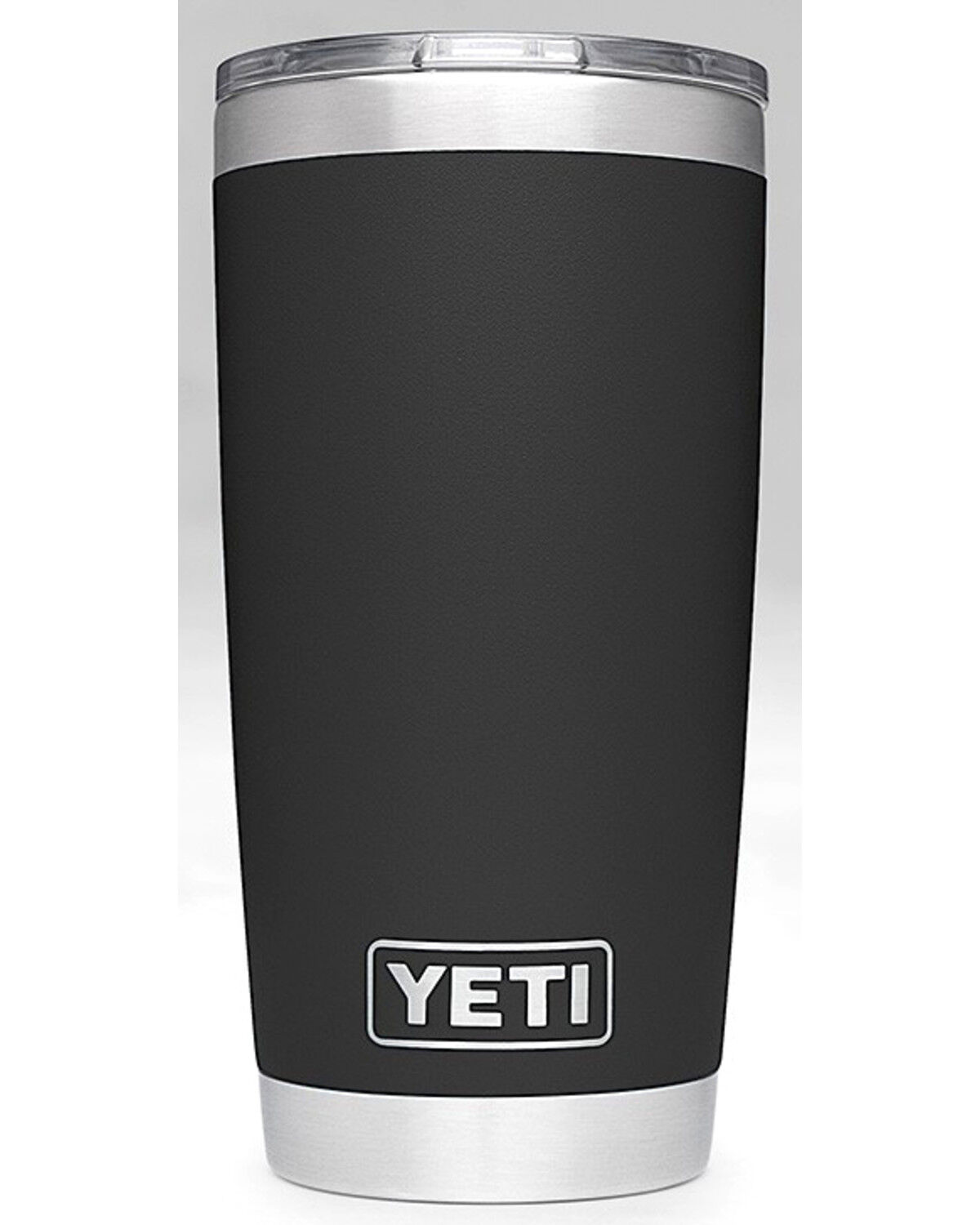 Image #1 - YETI Rambler® MagSlider™ Lid 20oz Tumbler, Black, hi-res