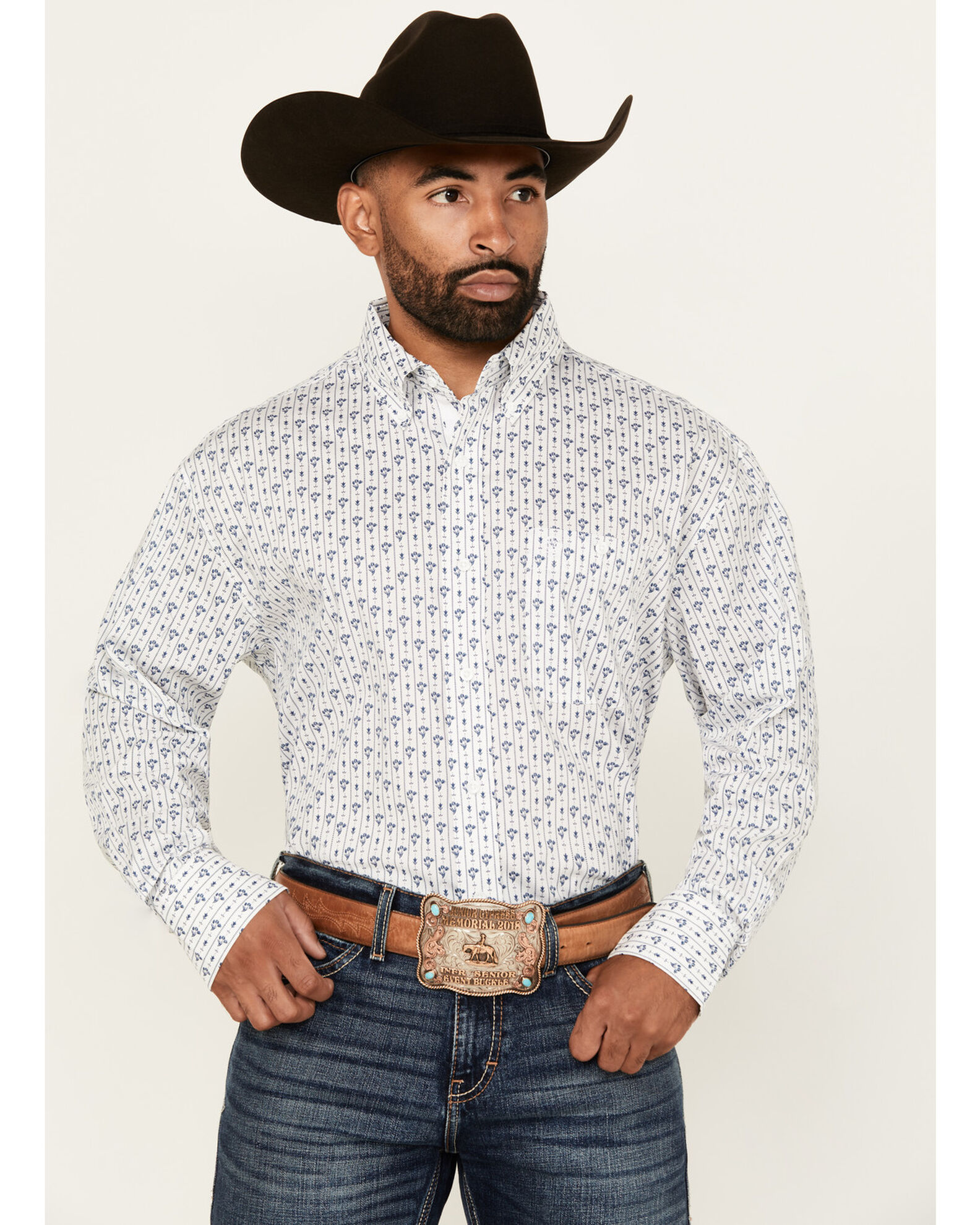 George strait white dress shirt store