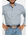 Resistol Men's Blue Tavares Floral Geo Print Long Sleeve Western Shirt , Blue, hi-res