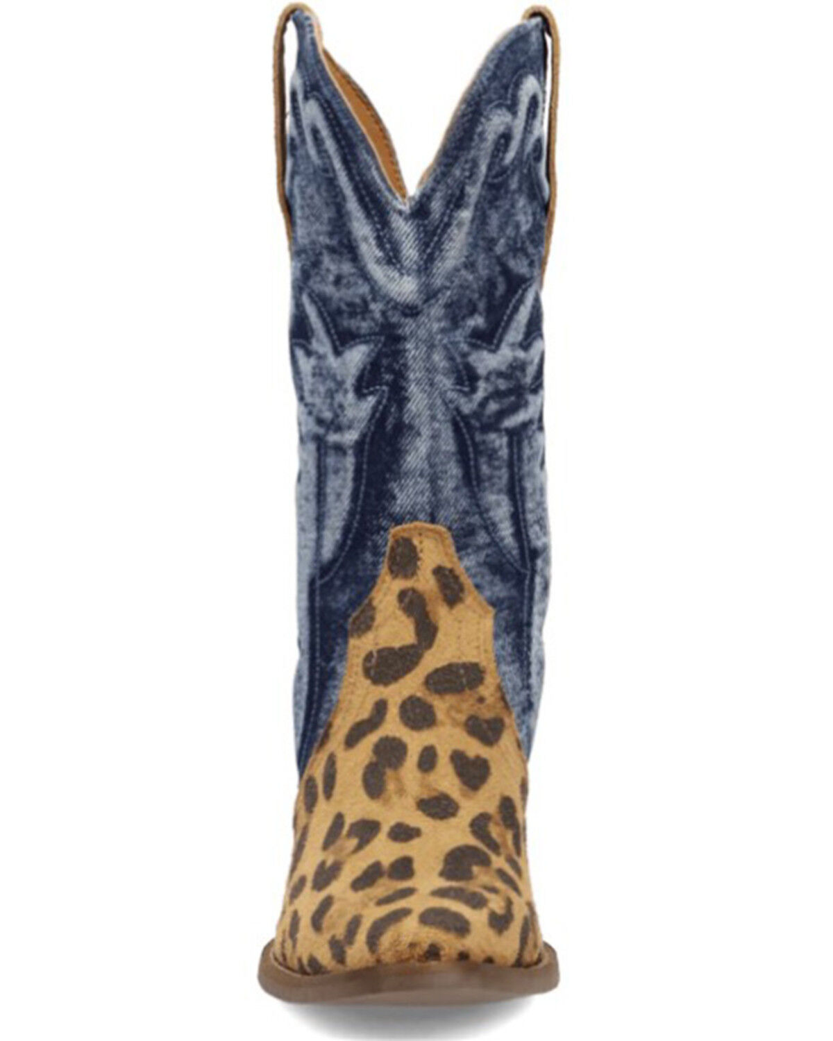 Image #4 - Dingo Women's Tipsy Leopard Print Western Boots - Snip Toe, Leopard, hi-res
