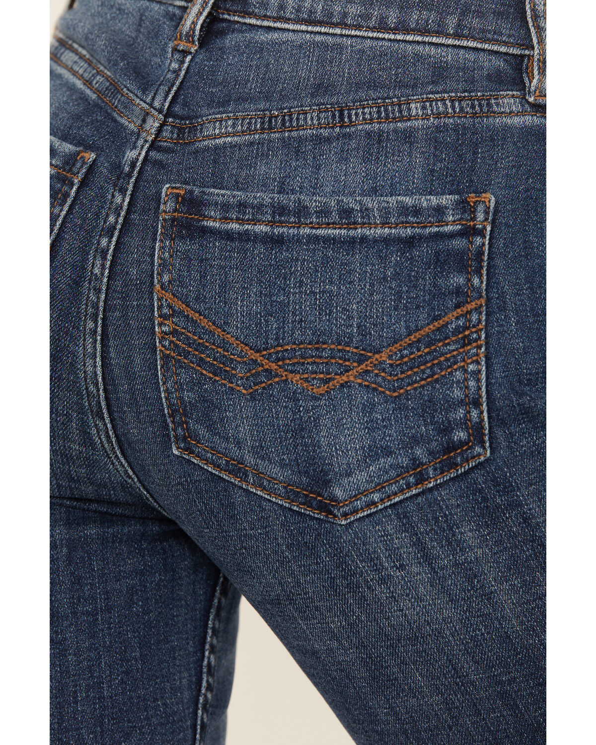 Image #4 - Idyllwind Women's Carvell Medium Wash Gypsy High Rise Stretch Flare Jeans, Medium Wash, hi-res