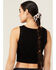 Image #1 - Idyllwind Women's Palmetto Cow Print Oversized Scrunchie Set - 2 Piece, Brown, hi-res