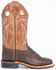 Cody James Boys' 9" Western Boots - Wide Square Toe, Brown, hi-res