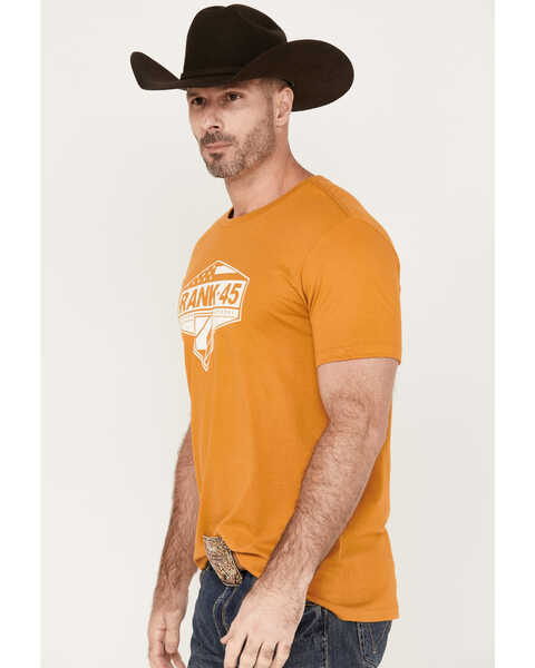 Image #2 - RANK 45® Men's Classic Short Sleeve Graphic T-Shirt, Gold, hi-res