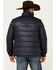 Image #4 - Cody James Men's Quilted Ponderosa Snap Shirt Jacket, Navy, hi-res