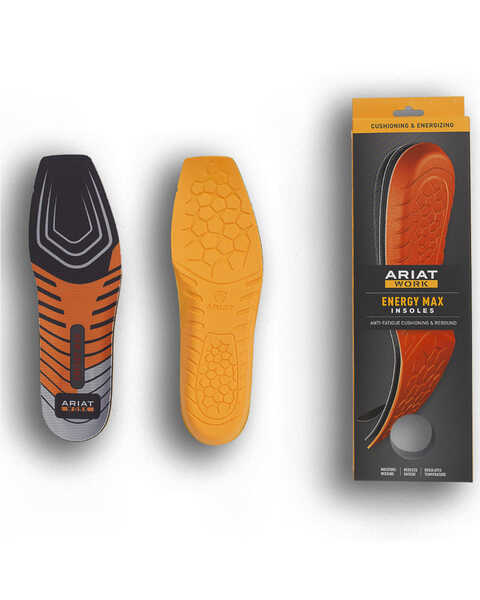 Image #1 - Ariat Men's Energy Max Work Boot Insole - Size 8, No Color, hi-res