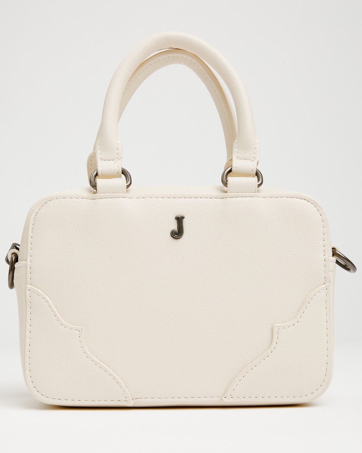 Justin Women's Signature Crossbody Tote Bag, Cream, hi-res