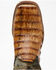 Image #6 - Cody James Men's Brown Exotic Caiman Tail Skin Western Boots - Broad Square Toe, , hi-res